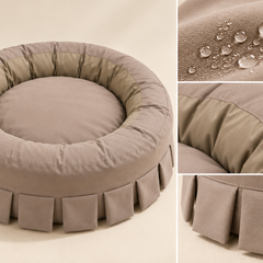 Cotton Donut Round Pet Bed