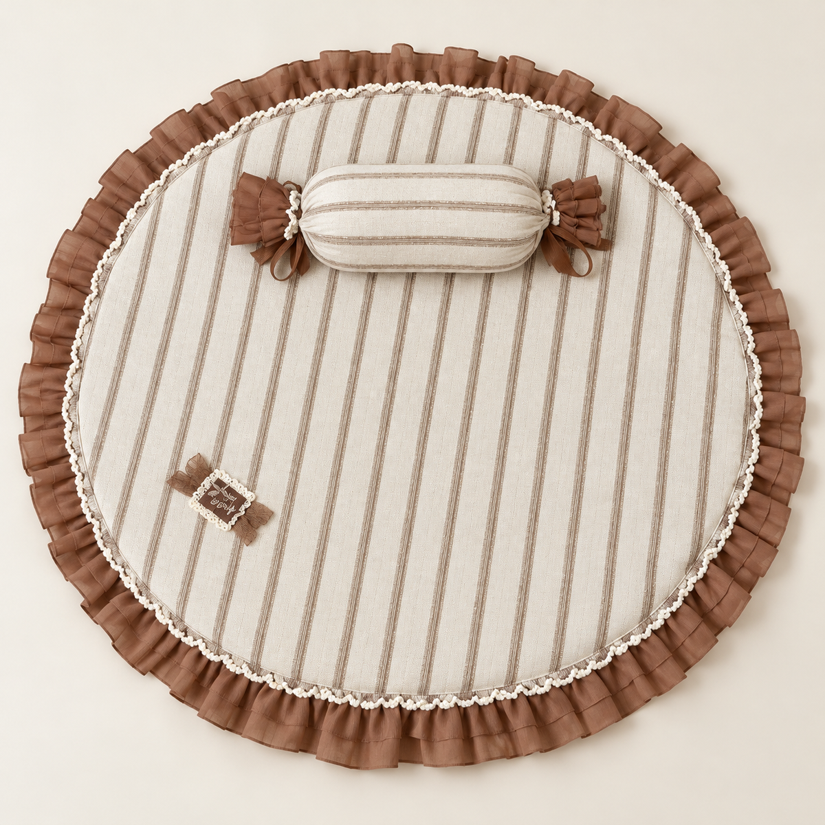 Cotton Duo Pet Mat and Pillow