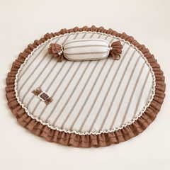 Cotton Duo Pet Mat and Pillow