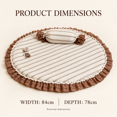 Cotton Duo Pet Mat and Pillow
