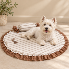 Cotton Duo Pet Mat and Pillow
